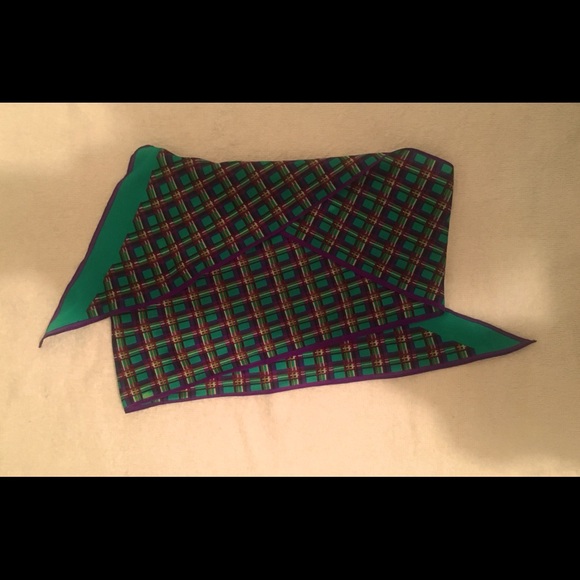 Vintage Silk Scarf - Picture 3 of 3